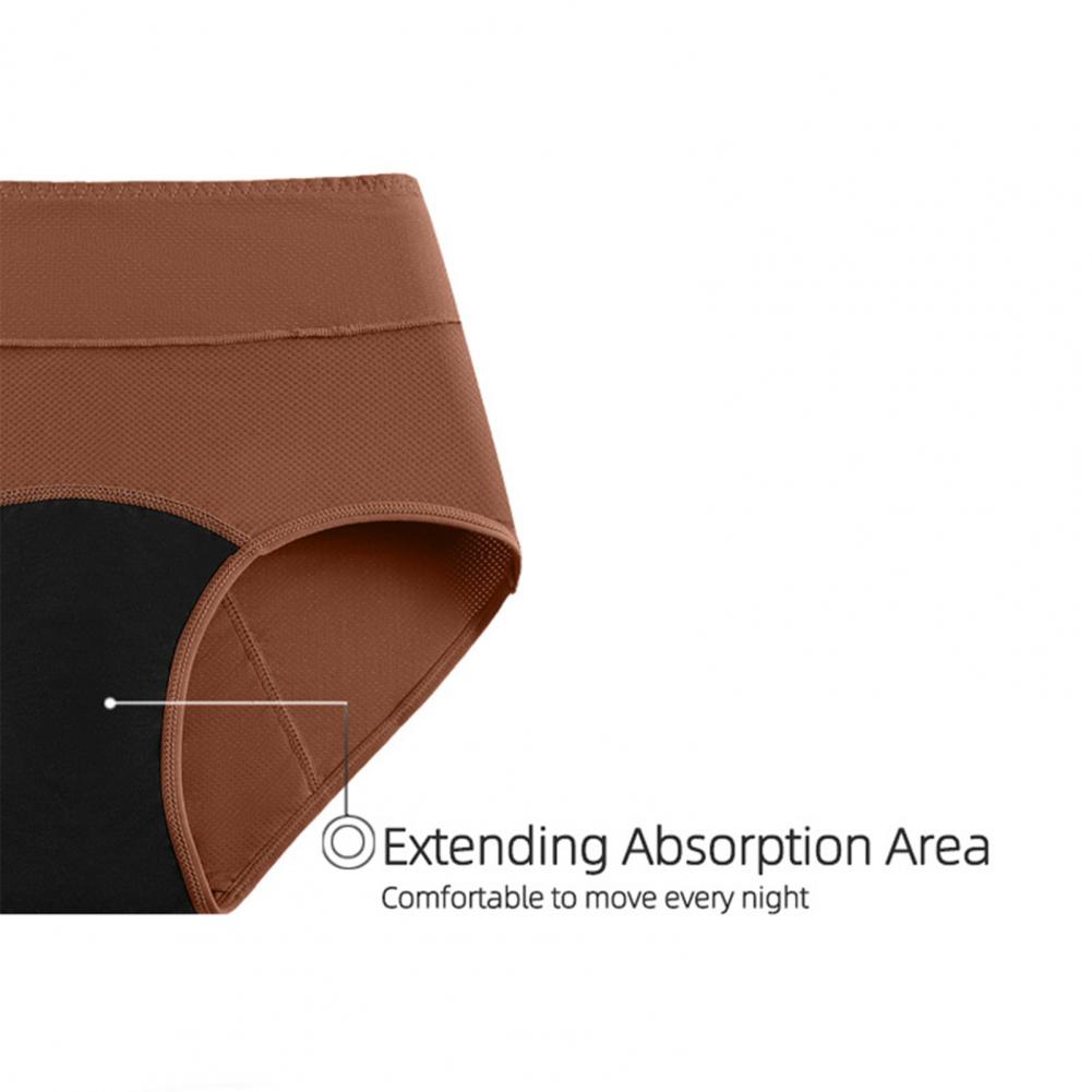 Period Panty Absorbent - Soft Fabric Menstrual Underwear Absorbent Period