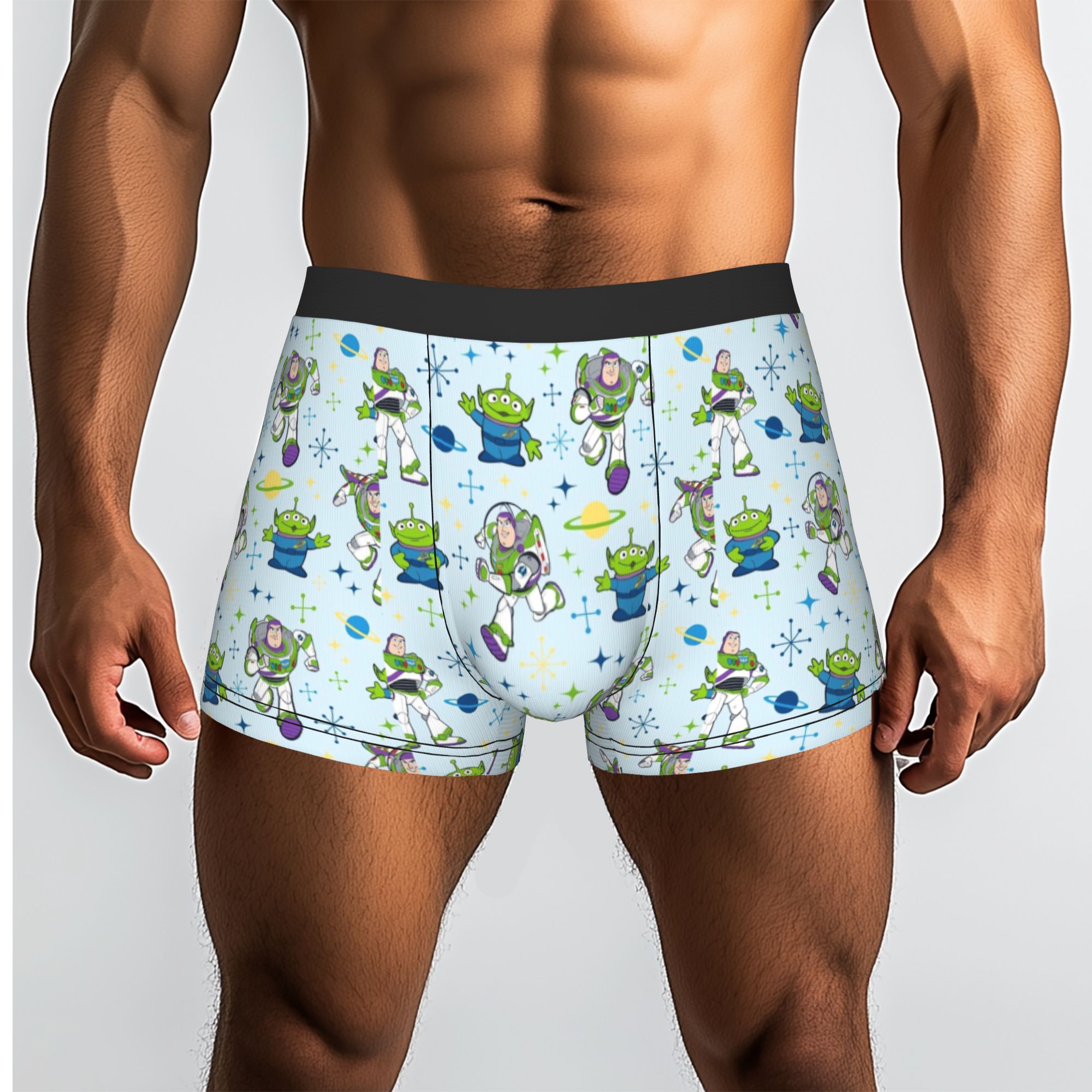 Boyshort Underwear - Custom T-Toy Cartoon S-Story Underwear Men