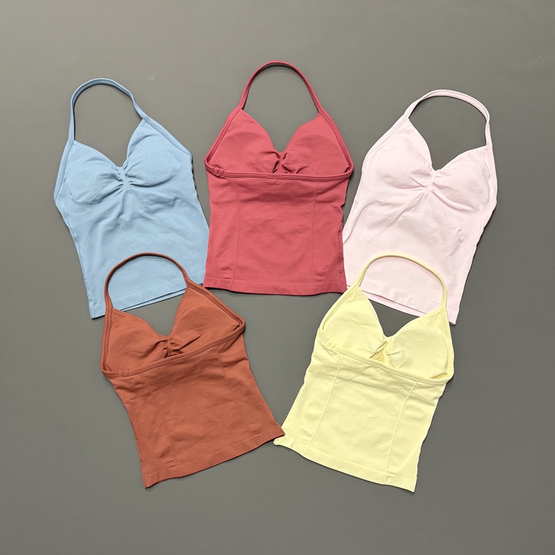 Gym Women Sports Tank Top Seam - Sports Bra High Impact recension och pris