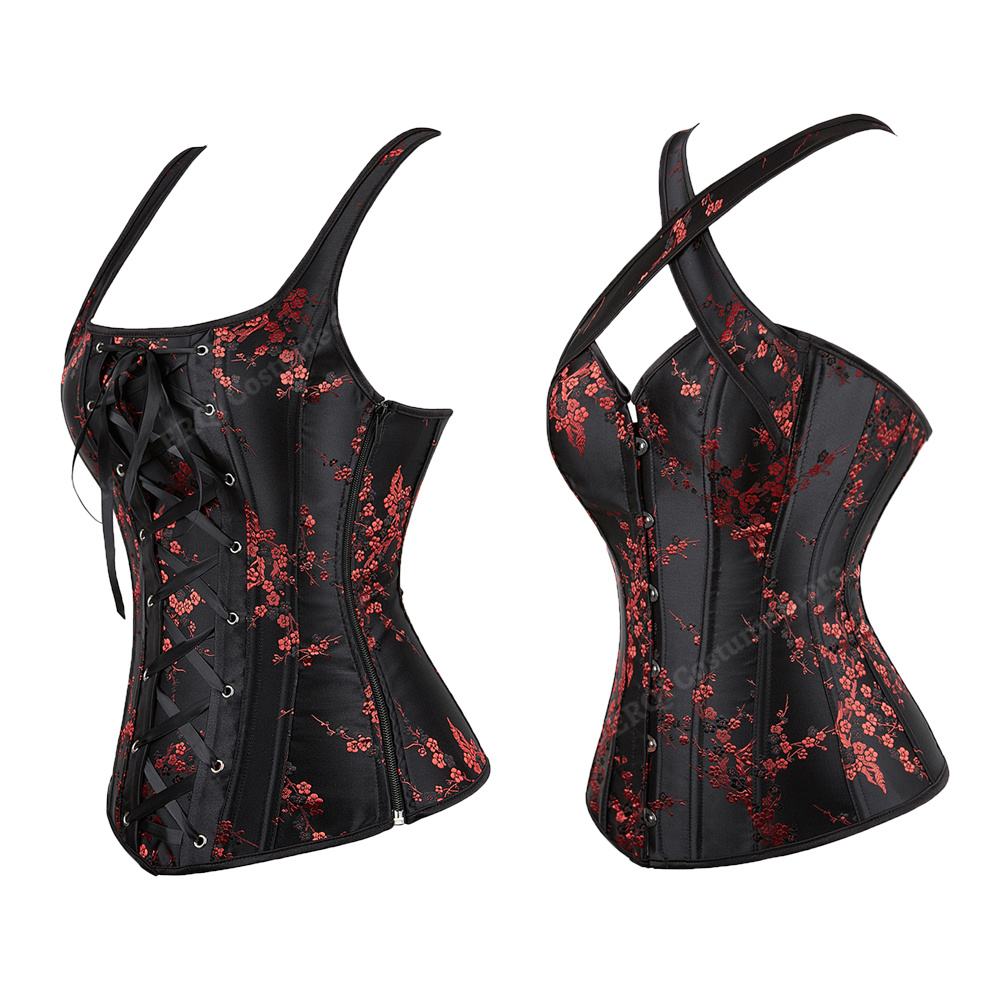 Corset with Straps for Women F - Corset Waist Cinch recension och pris