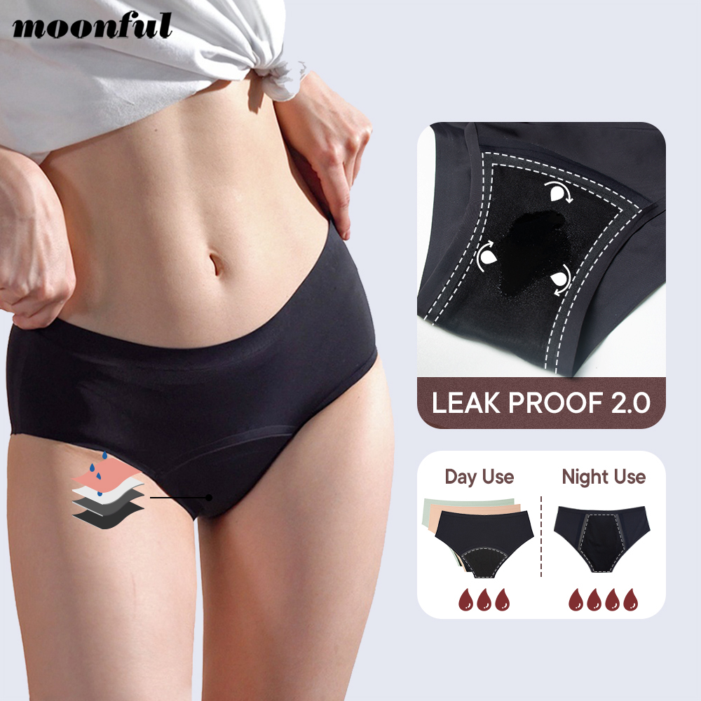 Seamless Menstruation Panties  - Period Panty Absorbent recension och pris