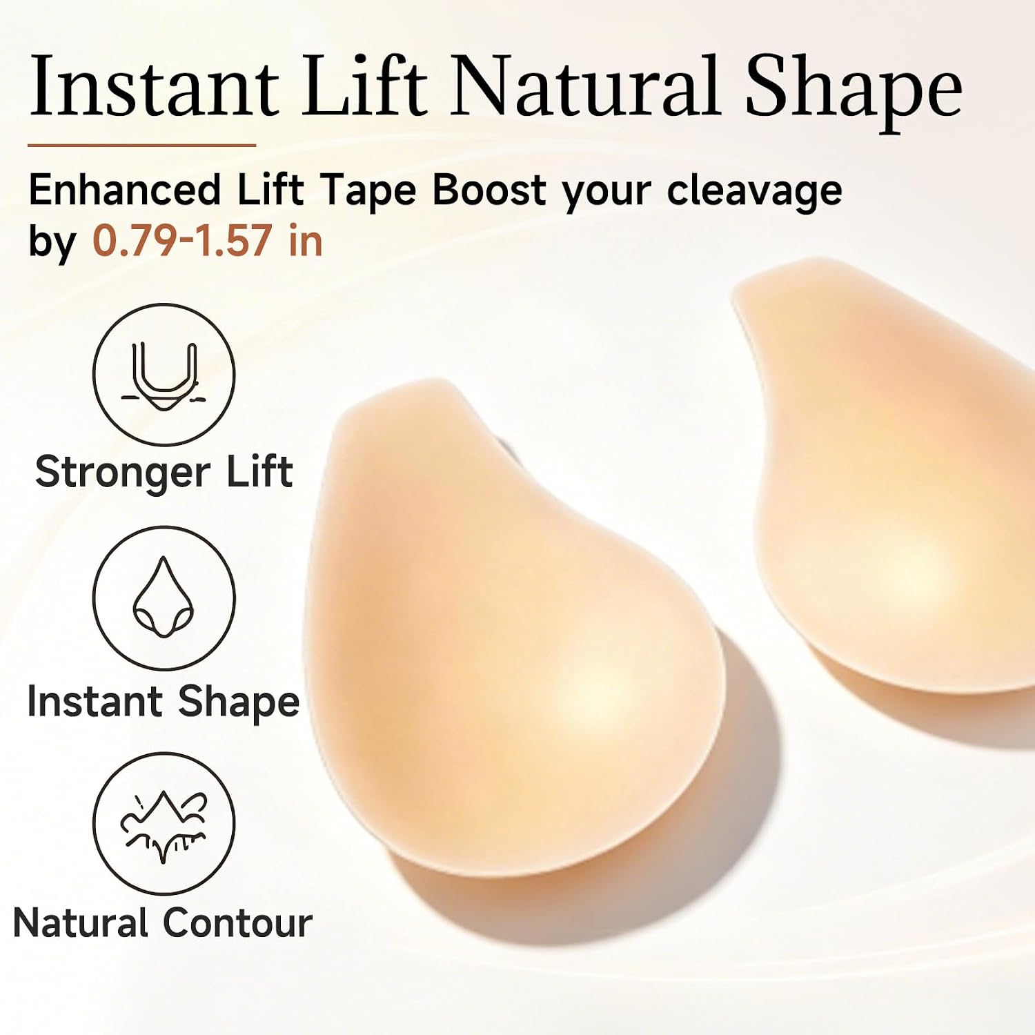 Silicone Nipple Covers Adhesiv - Strapless Bra Backless recension och pris