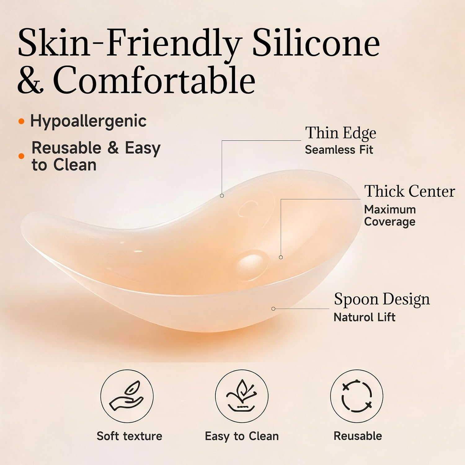 Silicone Nipple Covers Adhesiv - Strapless Bra Backless recension och pris