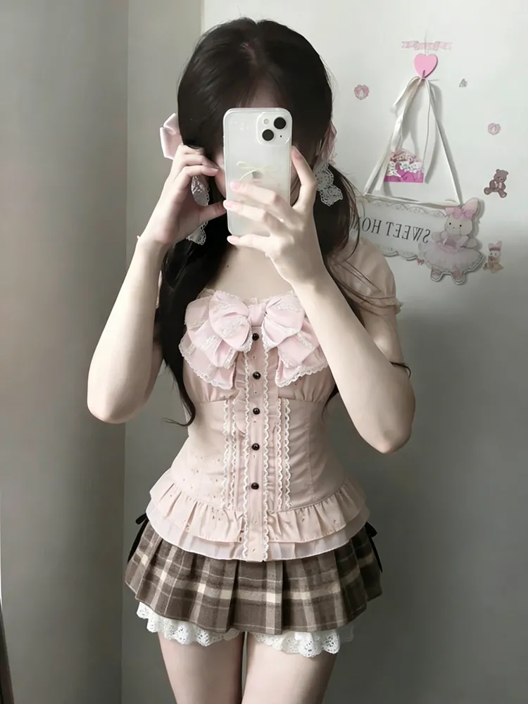 Japanese Sweet Three Piece Set - Cami Top Lace recension och pris